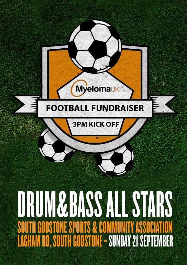 GET INVOLVED: Drum&Bass All Stars Football Fundraiser