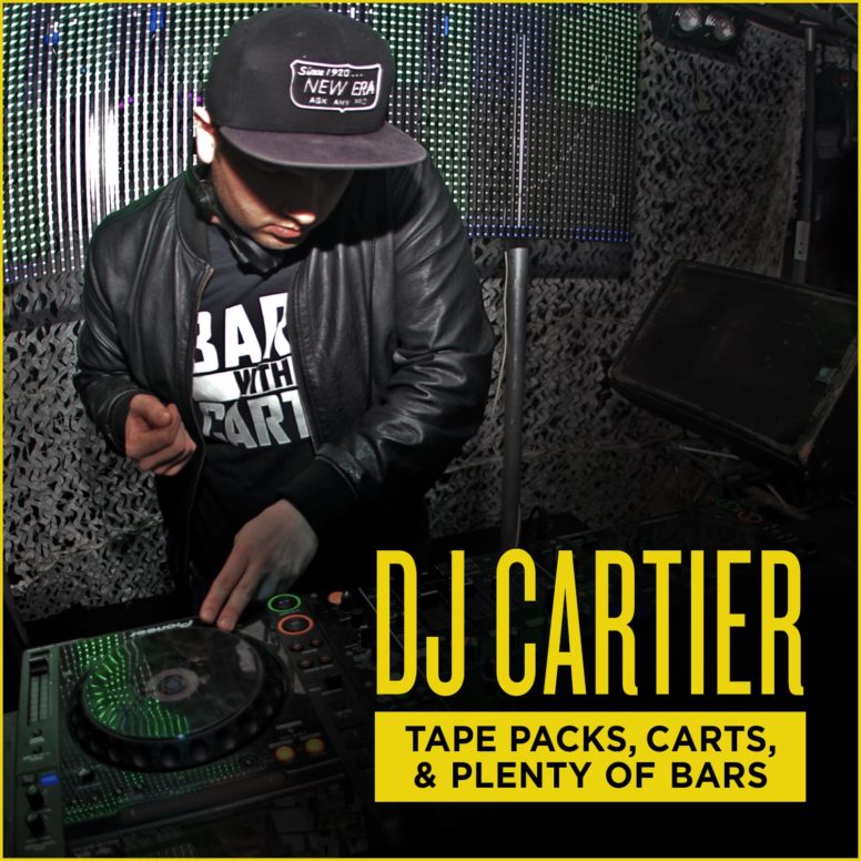 DJ Cartier – Tape Packs, Carts and Plenty of Bars