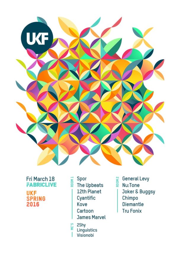 UKF @ fabric w/ Spor, The Upbeats & more / 18 March