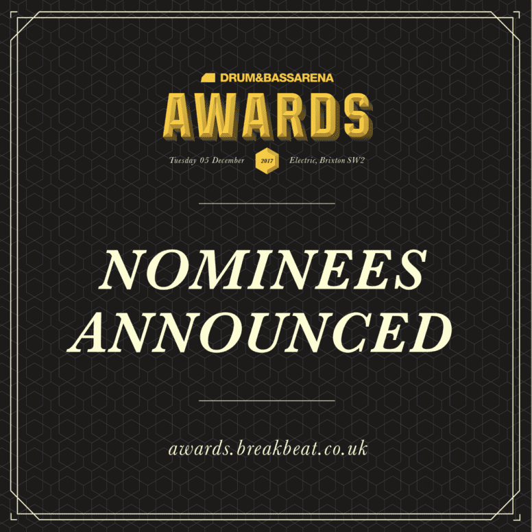 Drum&BassArena Awards 2017: Nominees announced!